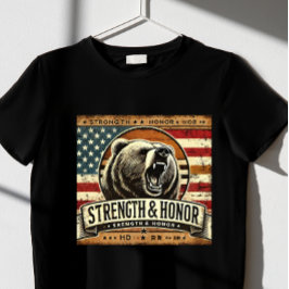 Sterkte en eer ons. t-shirt