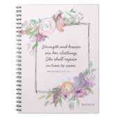 Sterkte en eerbetoon 31 pasteurig Lijst Notitieboek (Voorkant)