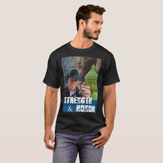 Sterkte en eerlijkheid t-shirt (Voorkant volledig)