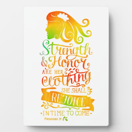 Sterkte en gepersonaliseerde scripts fotoplaat (voorkant)