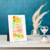 Sterkte en gepersonaliseerde scripts fotoplaat (Zijkant)