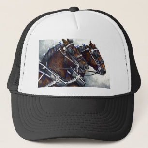 Sterkte en glorie - Percheron Horses Trucker Pet