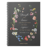 Sterkte- en hondenbloemen Provers 31 Christelijk Notitieboek (Voorkant)