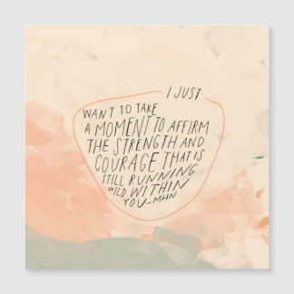 Sterkte en moed Aanmoedigend Citaat voor Vriend