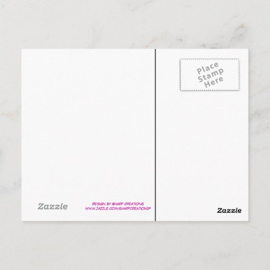 Sterkte en moed dank je wel briefkaart (Achterkant)