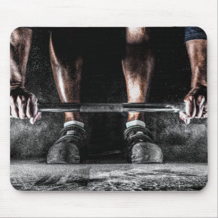 Sterkte Fitness Gewichtheffen Barbell Gym Muismat