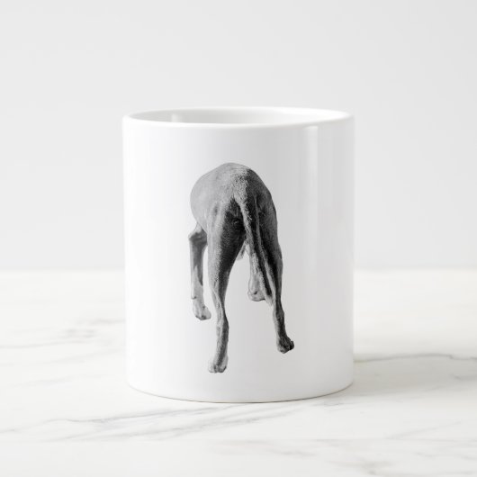 Sterkte in de straat grote koffiekop (Voorkant)