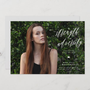 Sterkte in de Uitnodiging van het Afstuderen van d