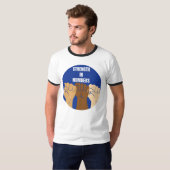 Sterkte in getallen t-shirt (Voorkant volledig)