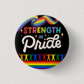 Sterkte in Pride Button (Voorkant)