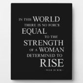 Sterkte Inspirerend Motivatie prijsopgave voor vro Fotoplaat (Voorkant)