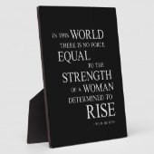 Sterkte Inspirerend Motivatie prijsopgave voor vro Fotoplaat (Zijkant)