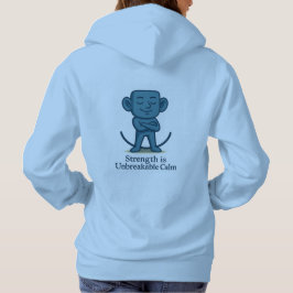 Sterkte is Onbreekbare Rust - Motivatie Hoodie