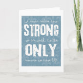 Sterkte Kaart (Voorkant)