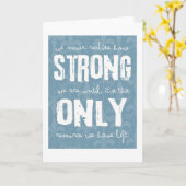 Sterkte Kaart (Gele Bloem)