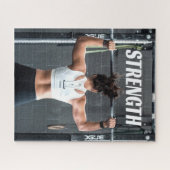 Sterkte Kortheid Vrouwen Spierwereld Motivatie Legpuzzel (Horizontaal)