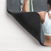 Sterkte Kortheid Vrouwen Spierwereld Motivatie Muismat (Hoek)