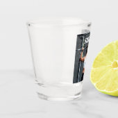 Sterkte Kortheid Vrouwen Spierwereld Motivatie Shot Glas (Links)