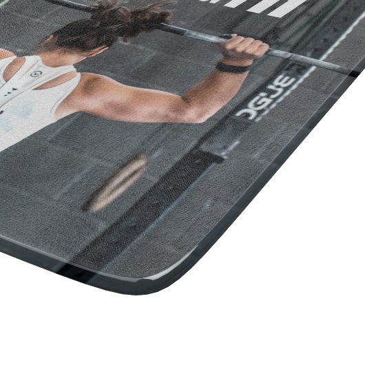 Sterkte Kortheid Vrouwen Spierwereld Motivatie Snijplank (Hoek)