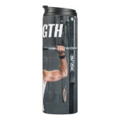 Sterkte Kortheid Vrouwen Spierwereld Motivatie Thermosbeker (Geroteerd rechts)