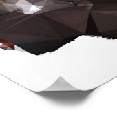 Sterkte - Kubistika door Boris Draschoff Poster (Hoek)