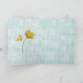 Sterkte Met Blauw Bloementuin Kaart (Binnen)