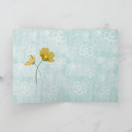 Sterkte Met Blauw Bloementuin Kaart (Binnen)