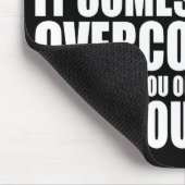 Sterkte - Motivatie woorden Muismat (Hoek)