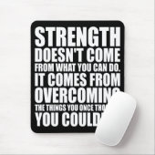 Sterkte - Motivatie woorden Muismat (Met muis)