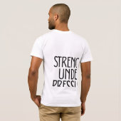 Sterkte onder druk  t-shirt (Achterkant volledig)