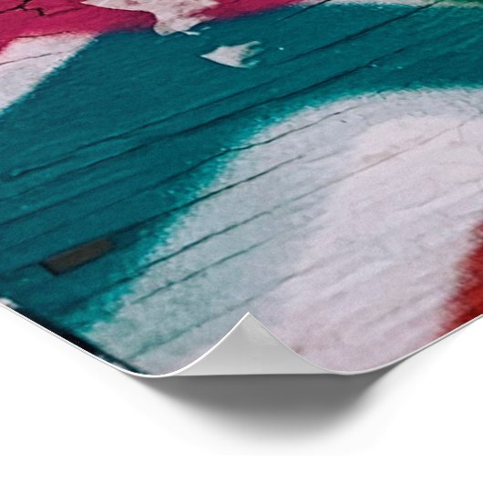 Sterkte op waarheidsgraffiti poster (Hoek)