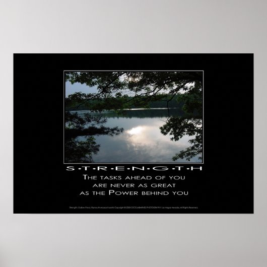 Sterkte Poster (Voorkant)