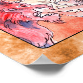 Sterkte Poster Kaart Tarot (Hoek)