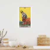 Sterkte Poster Kaart Tarot (Keuken)