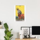 Sterkte Poster Kaart Tarot (Thuiskantoor)
