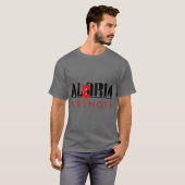 Sterkte retro t-shirt (Voorkant volledig)