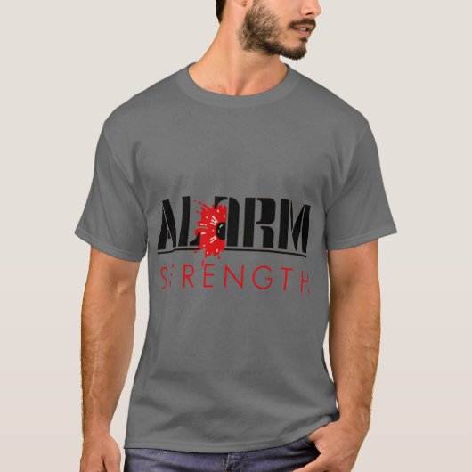 Sterkte retro t-shirt (Voorkant)