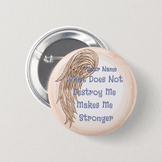 Sterkte Ronde Button 5,7 Cm (Voorkant /achterkant)