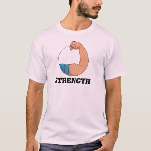 Sterkte T-shirt: Draag je veerkracht met trots T-shirt