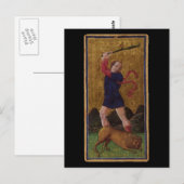 Sterkte Tarot-kaart Briefkaart (Voorkant / Achterkant)