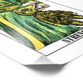 Sterkte Tarot-kaart Foto Afdruk (Hoek)