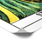 Sterkte Tarot-kaart Poster (Hoek)