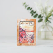 Sterkte Tarot-kaart Visitekaartje (Staand voorkant)