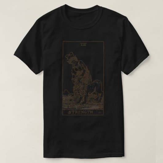 Sterkte Tarot T-shirt (Design voorkant)