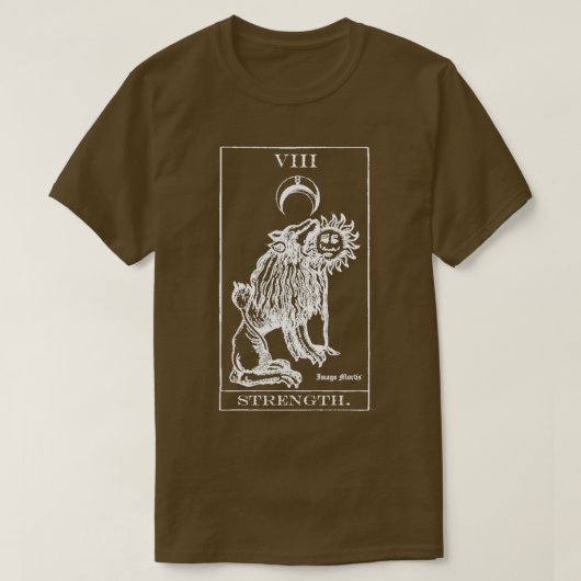 Sterkte Tarot VIII T-shirt (Design voorkant)