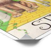 Sterkte tarotkaart poster (Hoek)