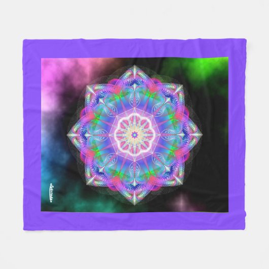 Sterkte van de liefde fleece deken (Voorkant (Horizontaal))