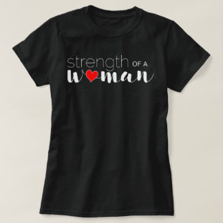 Sterkte van een vrouw t-shirt