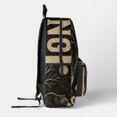  sterkte van het Beer Bedrukte Rugzak (Links)