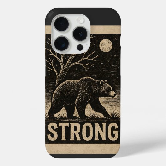 sterkte van het Beer Case-Mate iPhone Case (Achterkant)